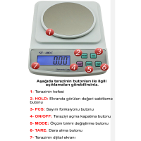 Akpınar SF 400 Dijital Terazi&nbspHassas Teraziler