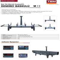 Tem 20 Tona Kadar Demirci Baskülü-Demirci Baskülleri