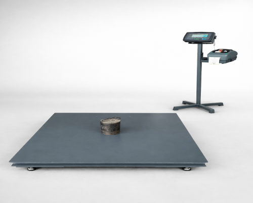 120x120 cm Etiket Yazıcılı Elektronik Baskül