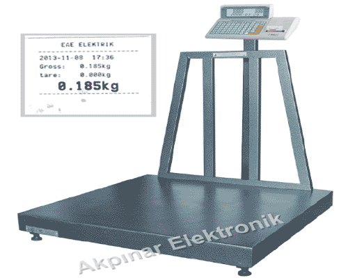Ak-Pınar PW Termal Yazıcılı Tartım Kantarı
