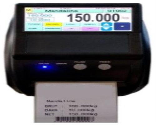 DENSİ DP 401 TERMAL PRİNTER + GÖSTERGE
